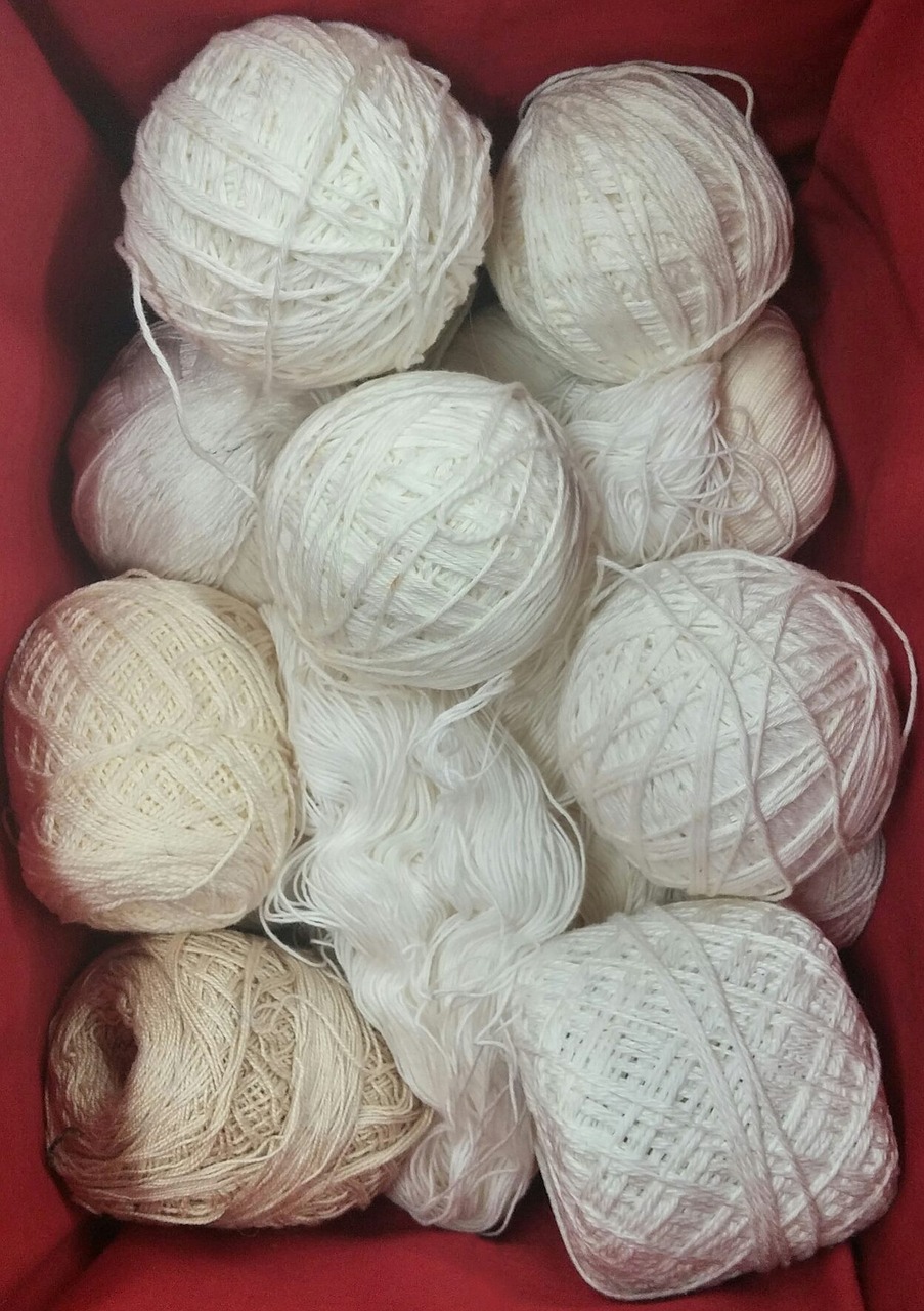 yarn skein wool free photo
