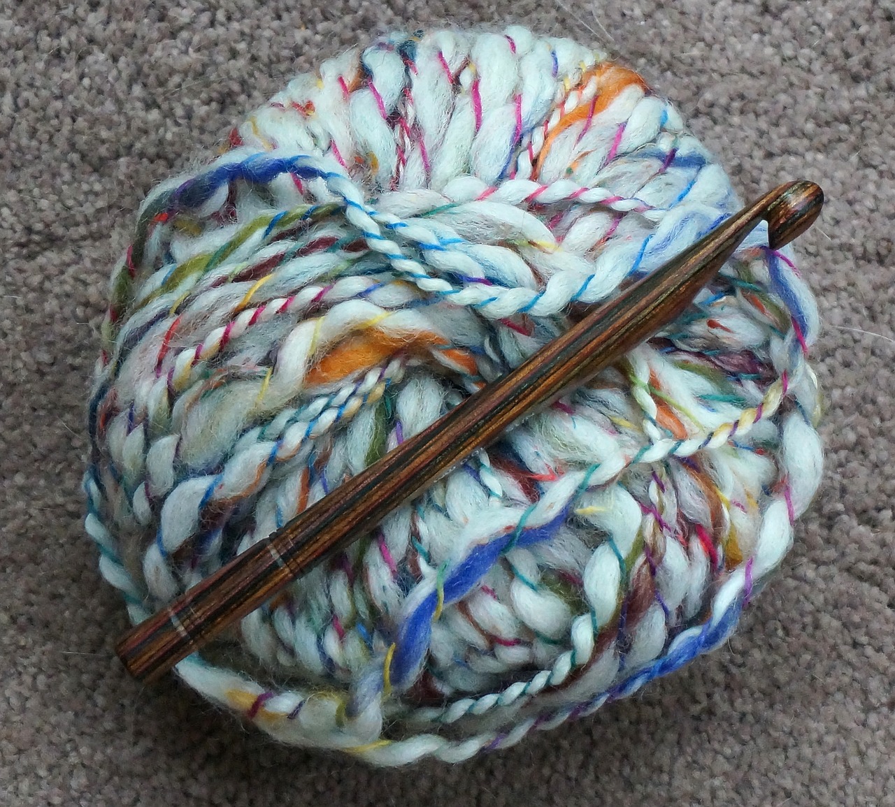yarn variegated crochet free photo