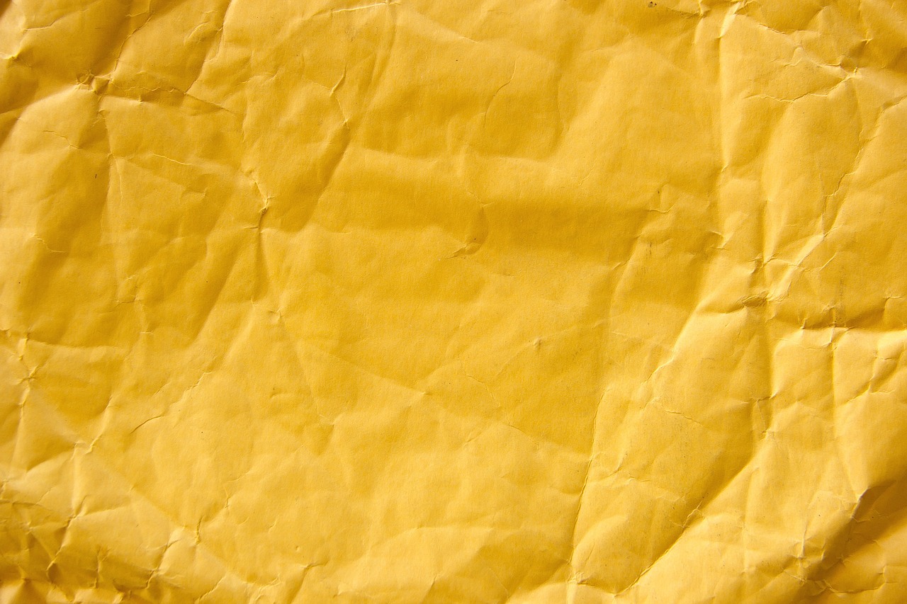 yellow paper raw free photo