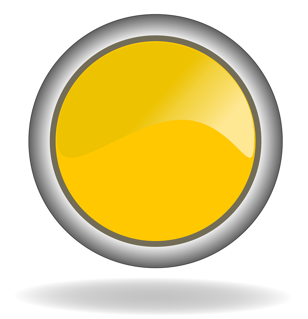 yellow yellow button button free photo