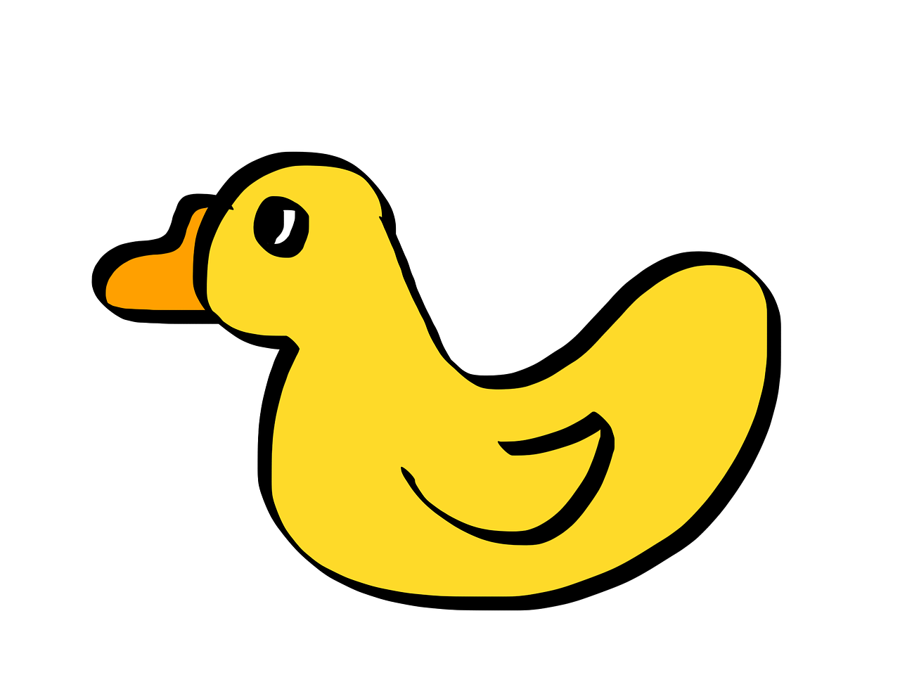 yellow bath duck duck free photo