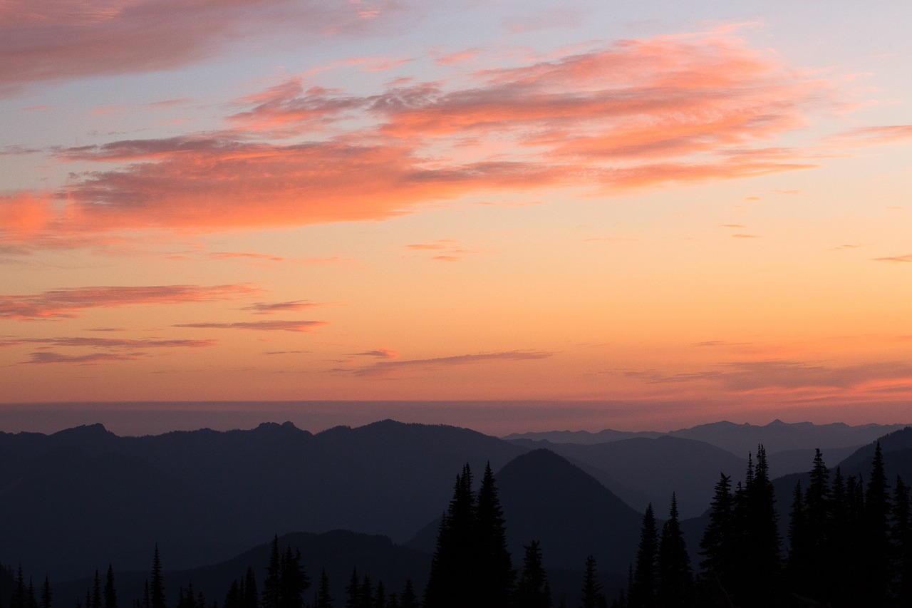 yellow sunset cloud free photo