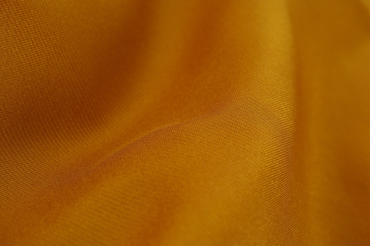 yellow fabric pattern free photo