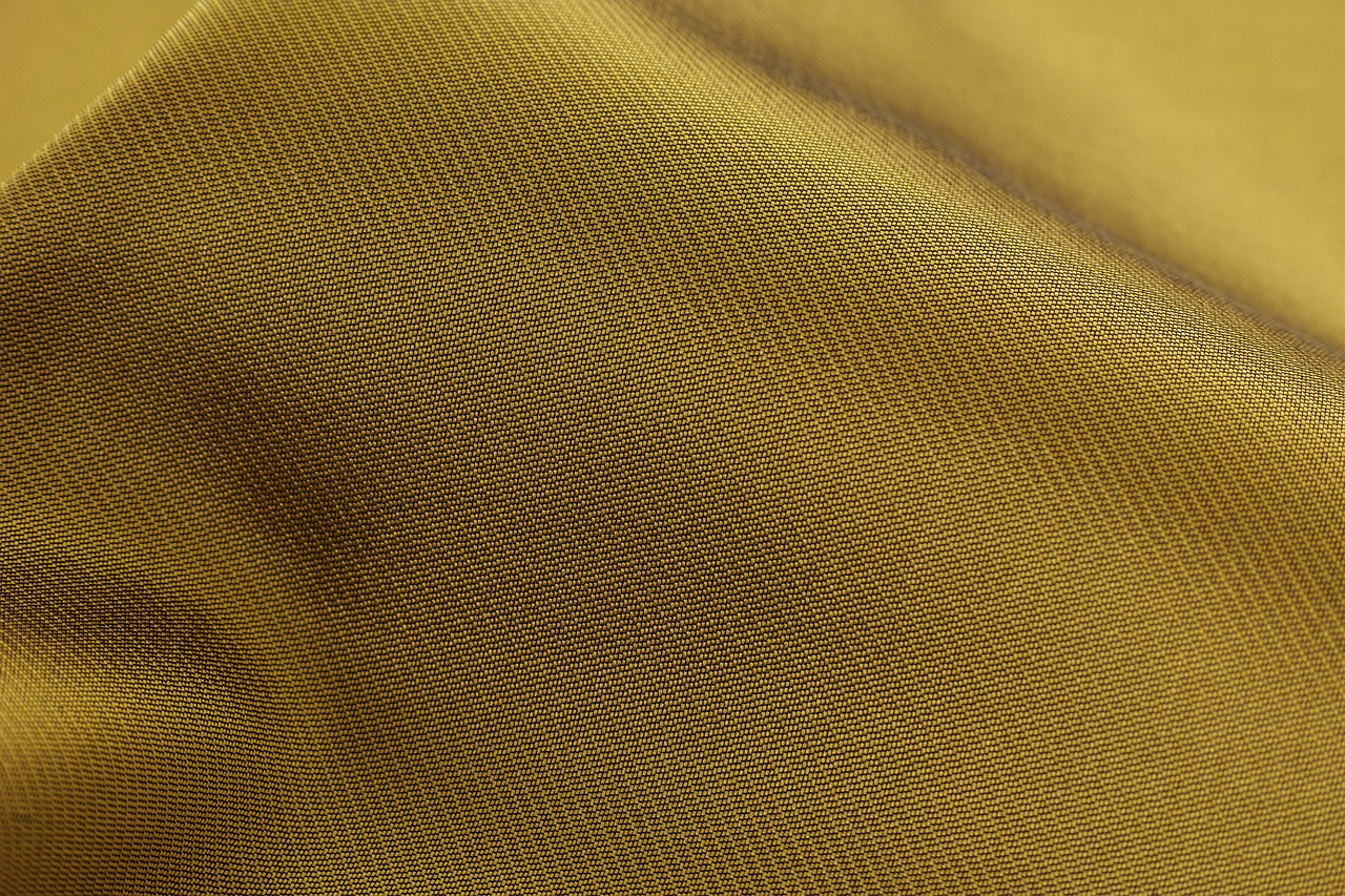 yellow fabric abstract free photo