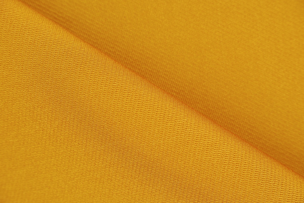 yellow fabric abstract free photo