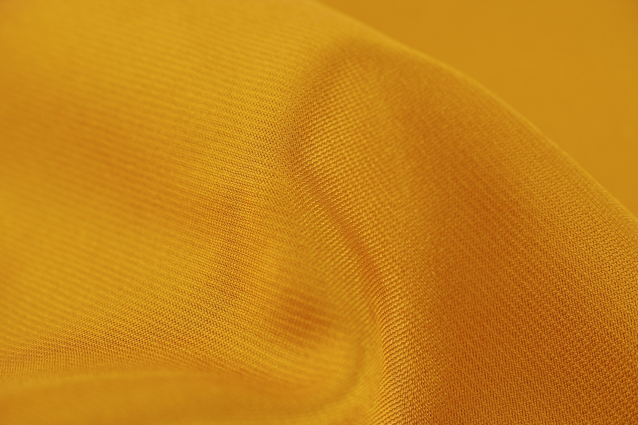 yellow fabric abstract free photo