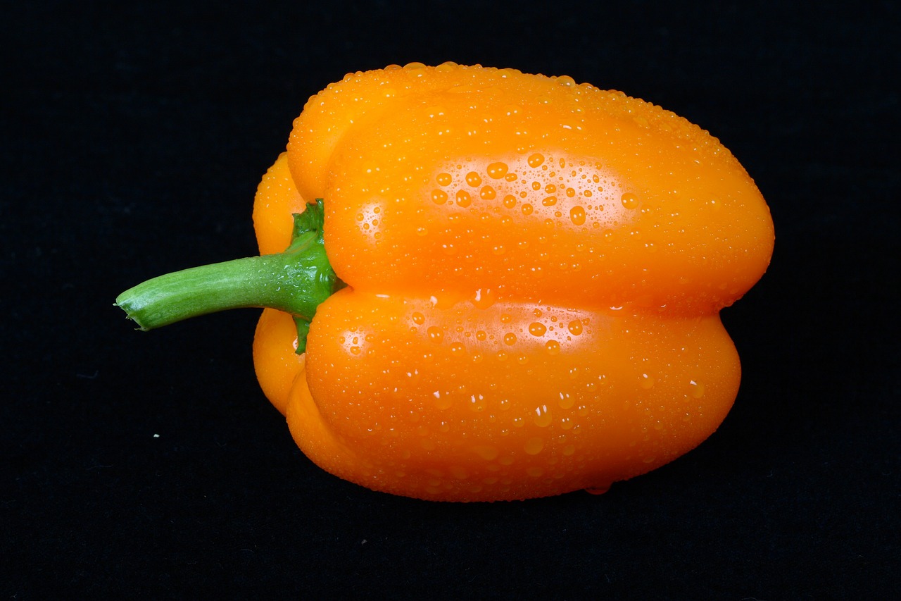 yellow sweet pepper vegetable free photo