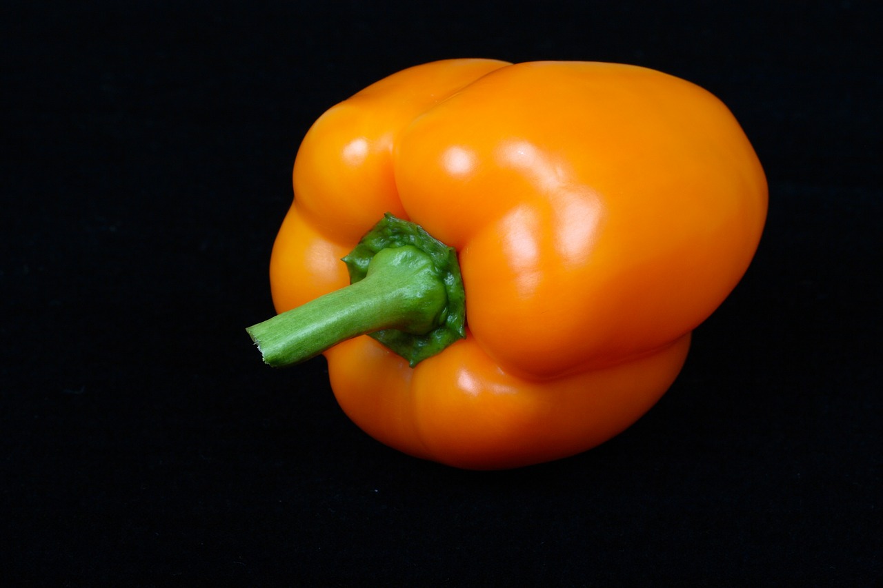 yellow sweet pepper vegetable free photo