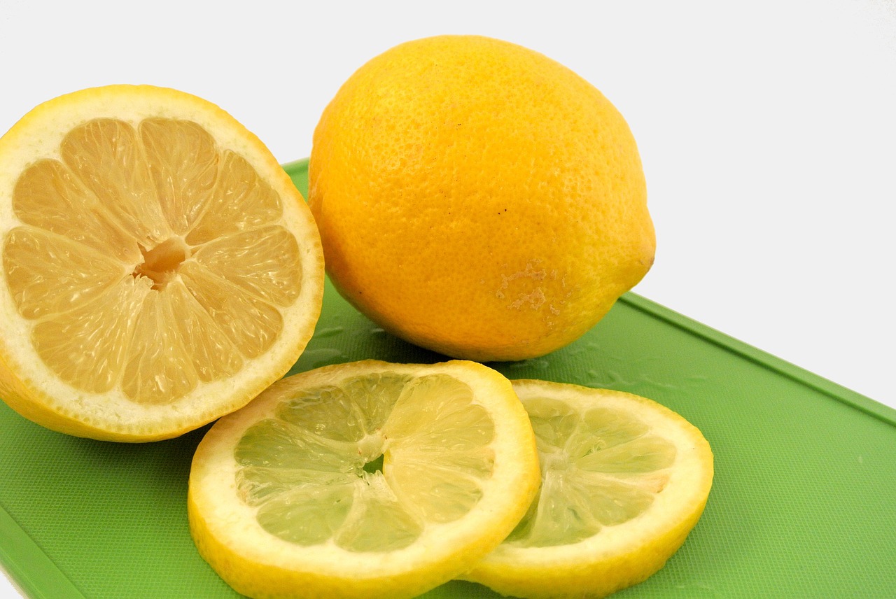 yellow lemon sour free photo