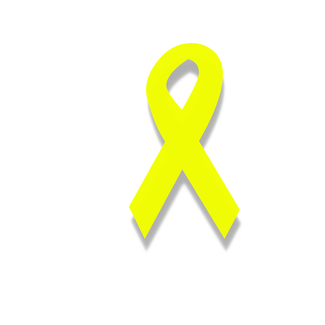 yellow ribbon awareness free photo