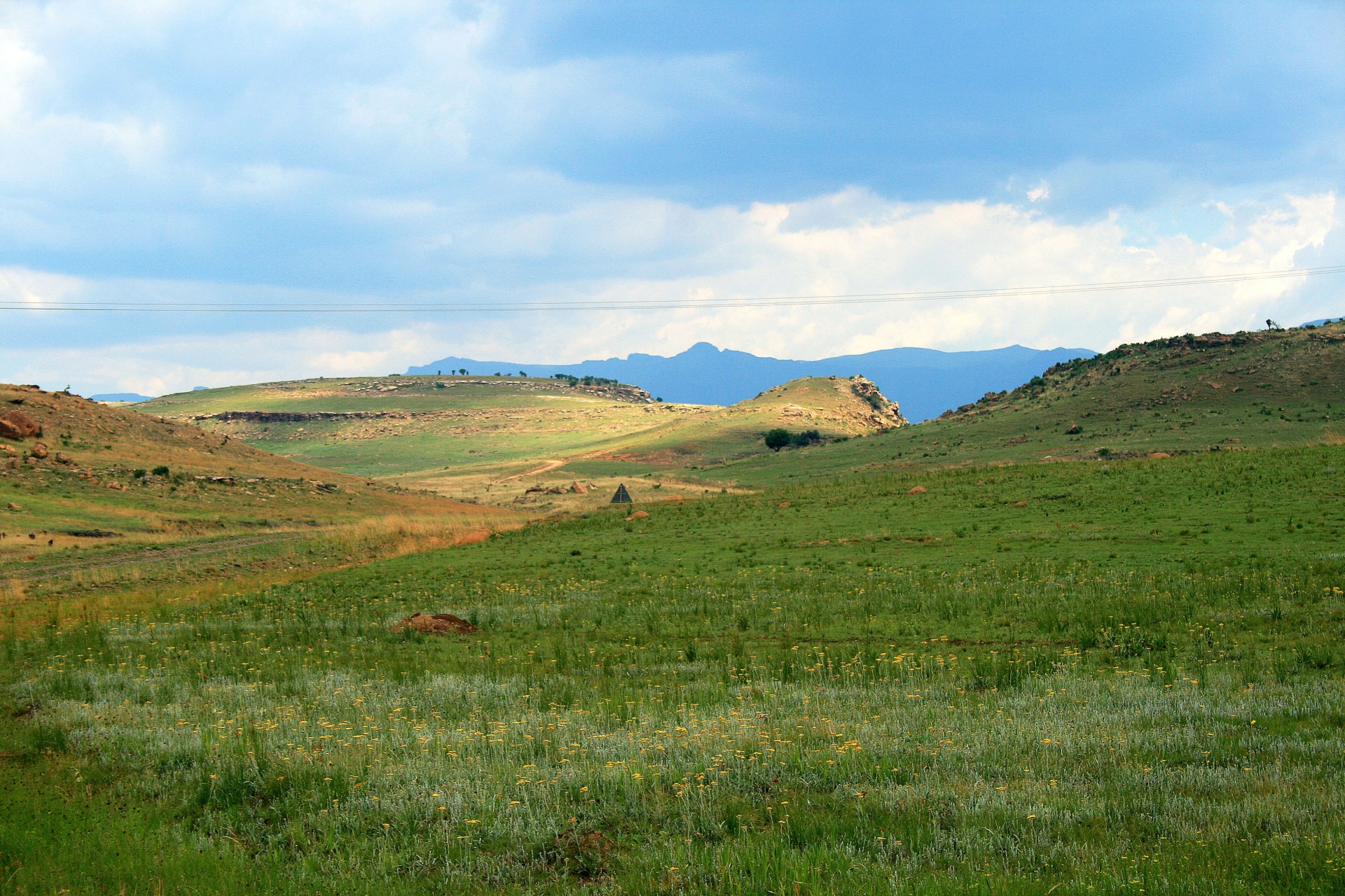 mountain slopes grass free photo