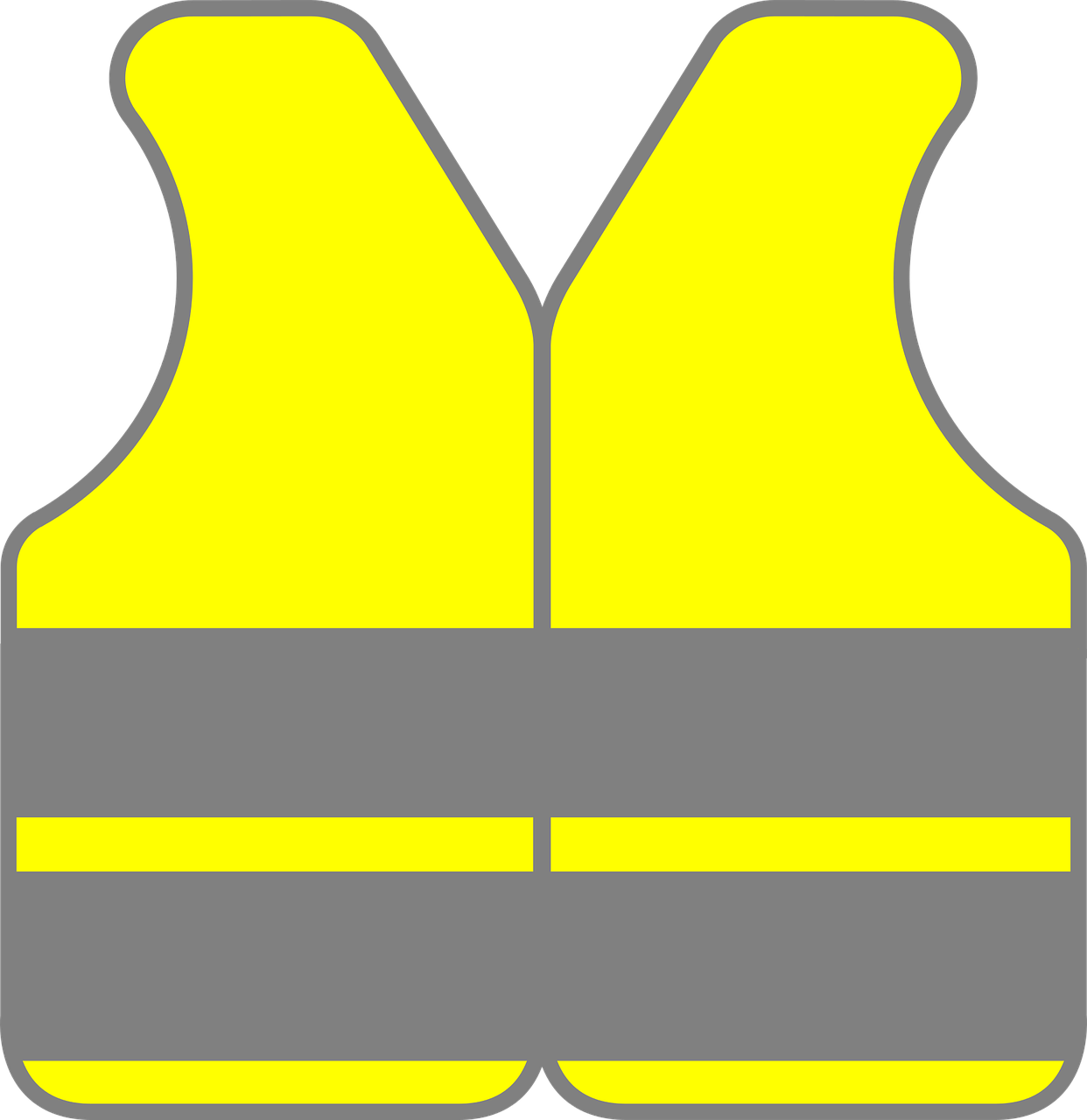 yellow jacket  safety vest  reflective vest free photo