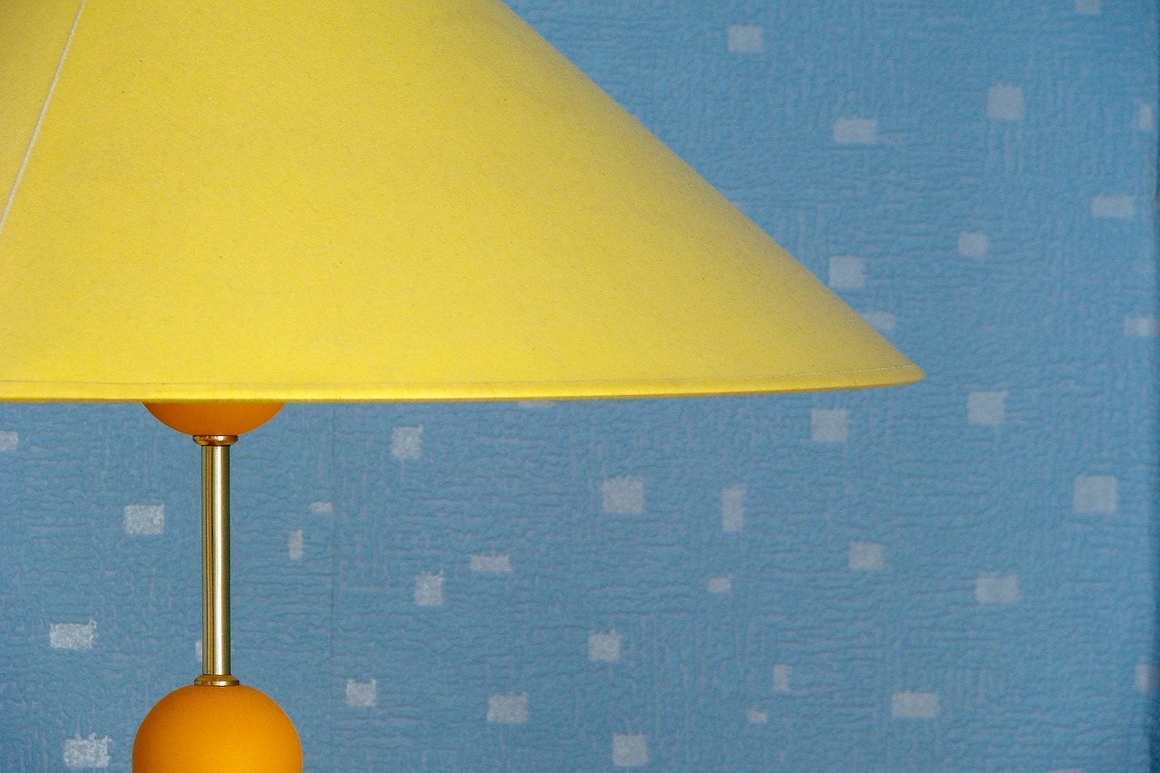 yellow lamp lamp yellow free photo