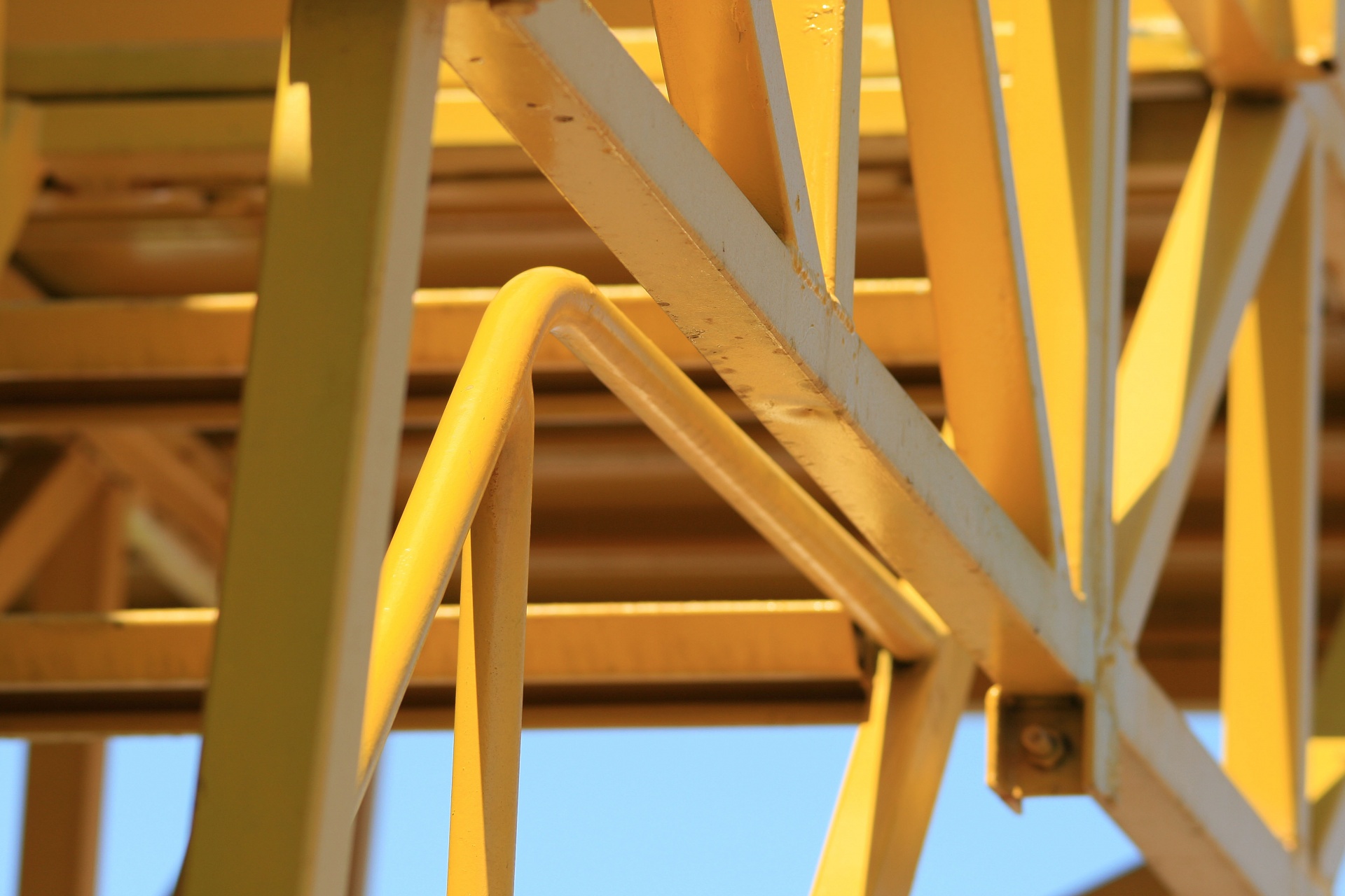construction metal yellow free photo