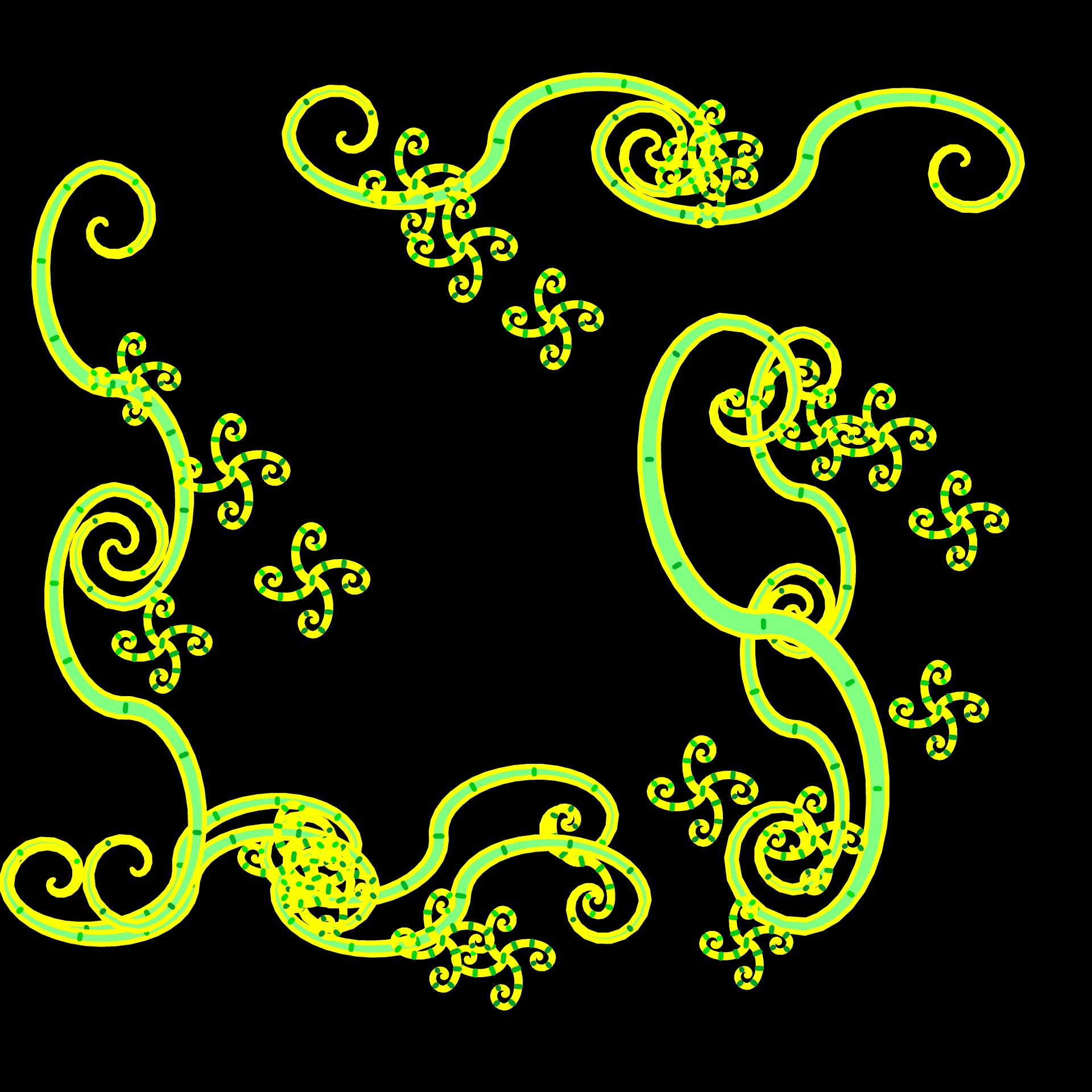 yellow arabesque image free photo