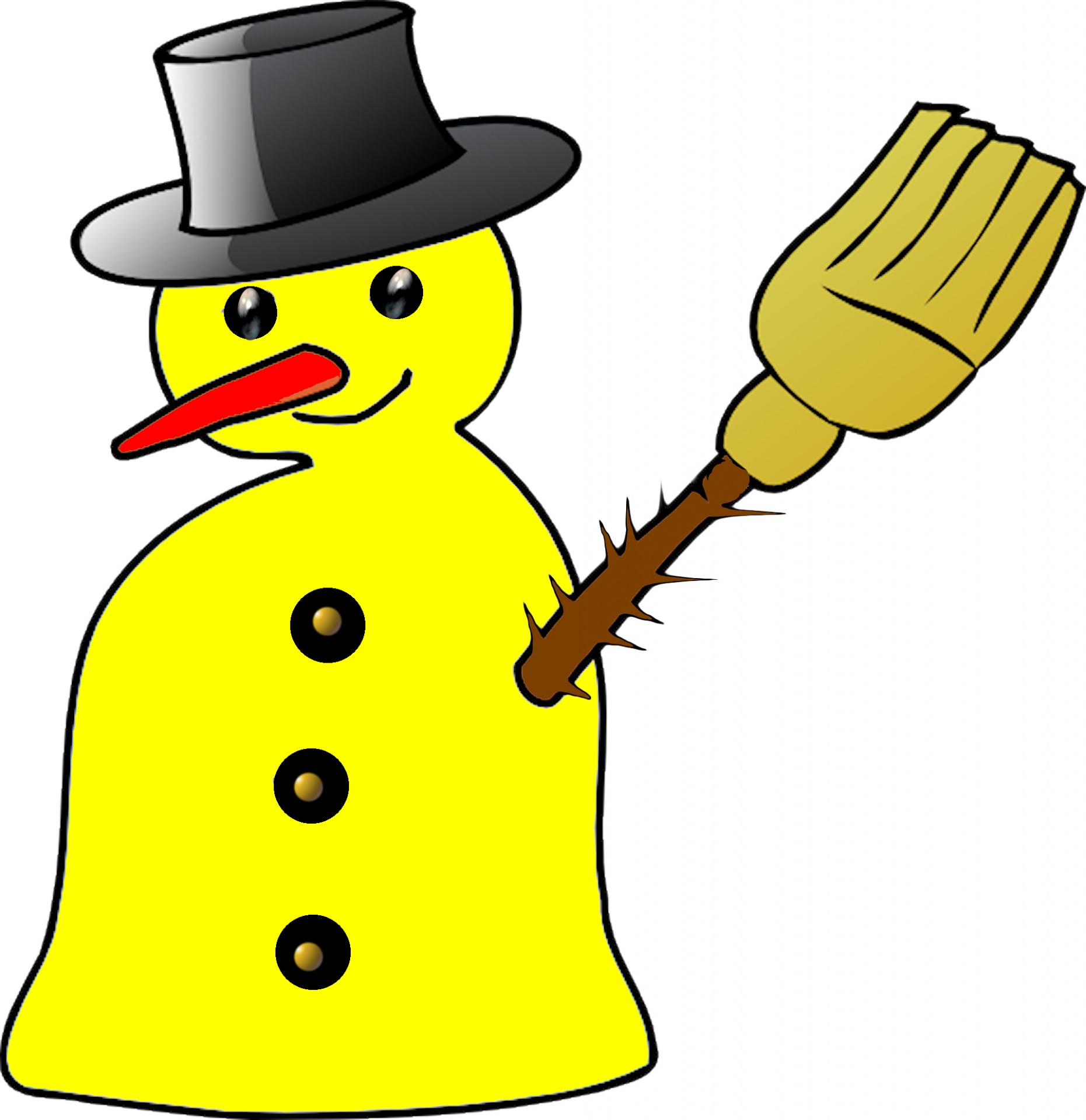 Download Free Photo Of Doodle Drawing Snowman Yellow Background From Needpix Com