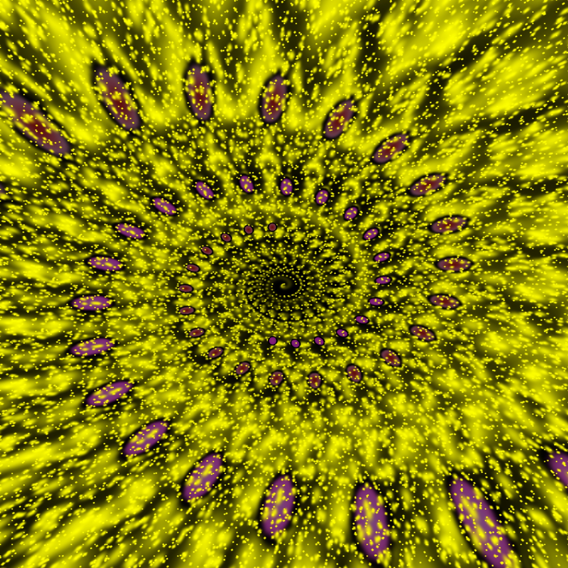 spiral yellow wallpaper free photo