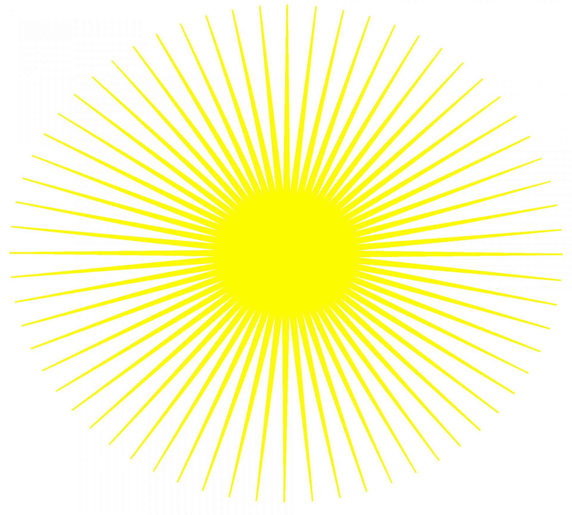 yellow sun clip-art free photo
