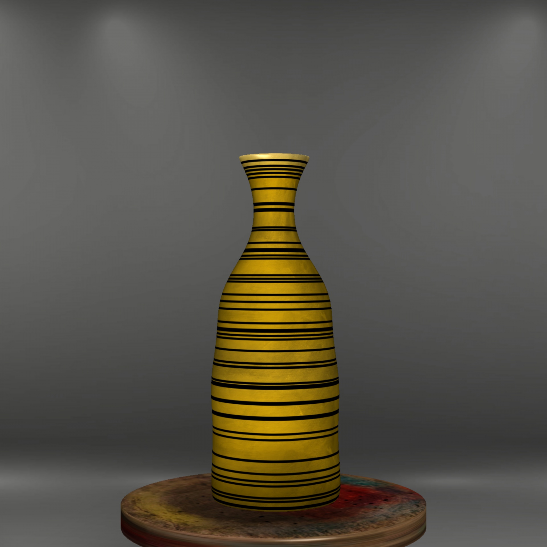 yellow vase gradient free photo