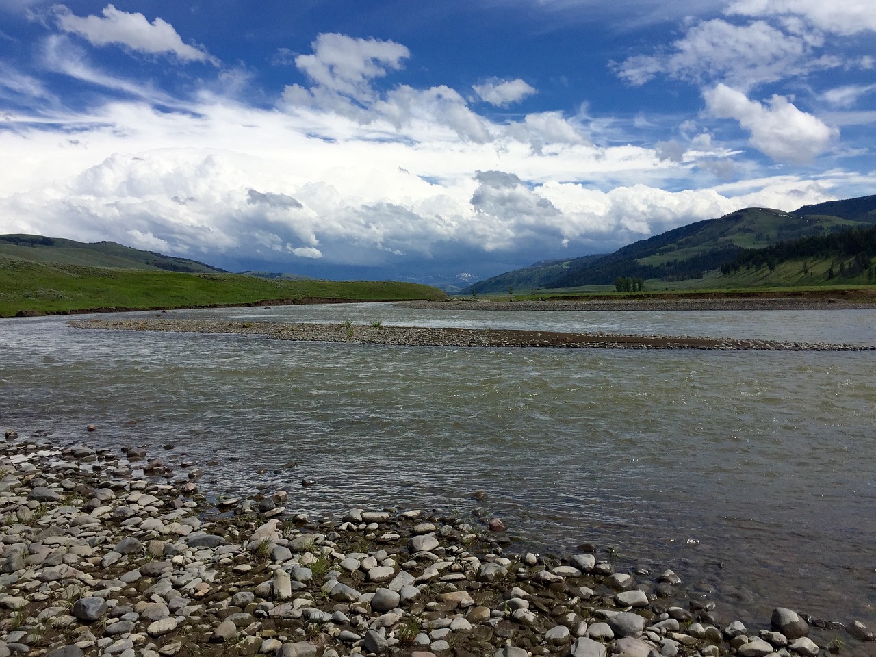 yellowstone national park free photo