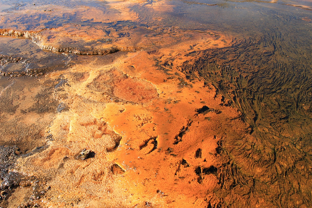 yellowstone water usa free photo