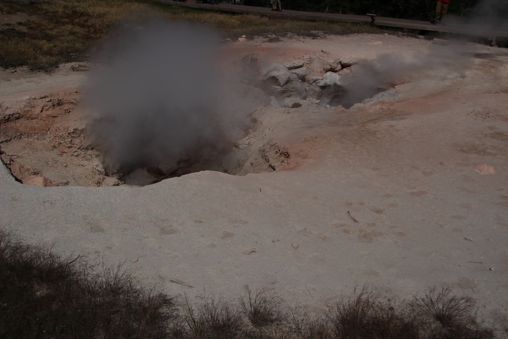 yellowstone geyser hot free photo