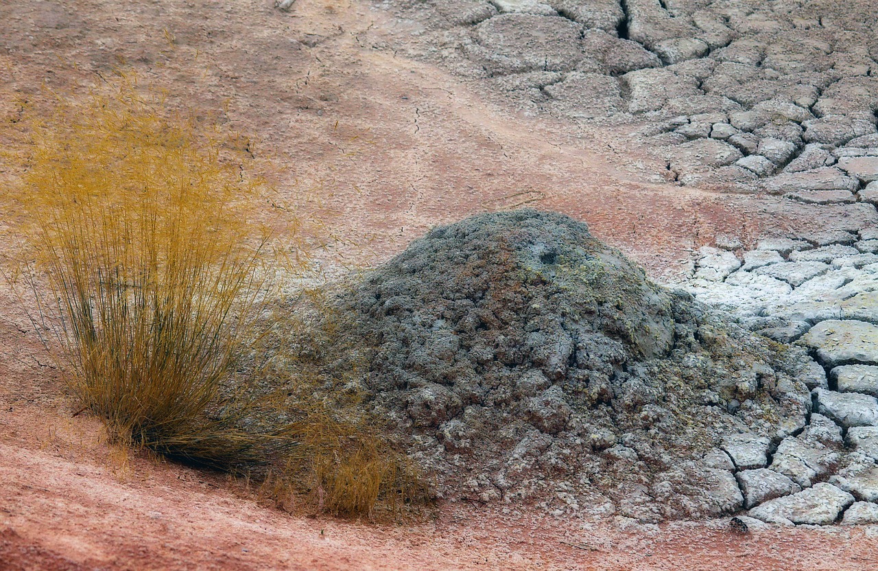 yellowstone national park erosion wyoming free photo