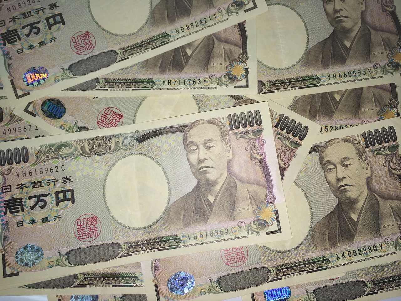 yen money wealth free photo