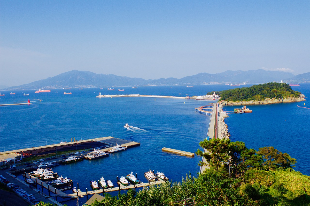 yeosu yeosu sea port free photo