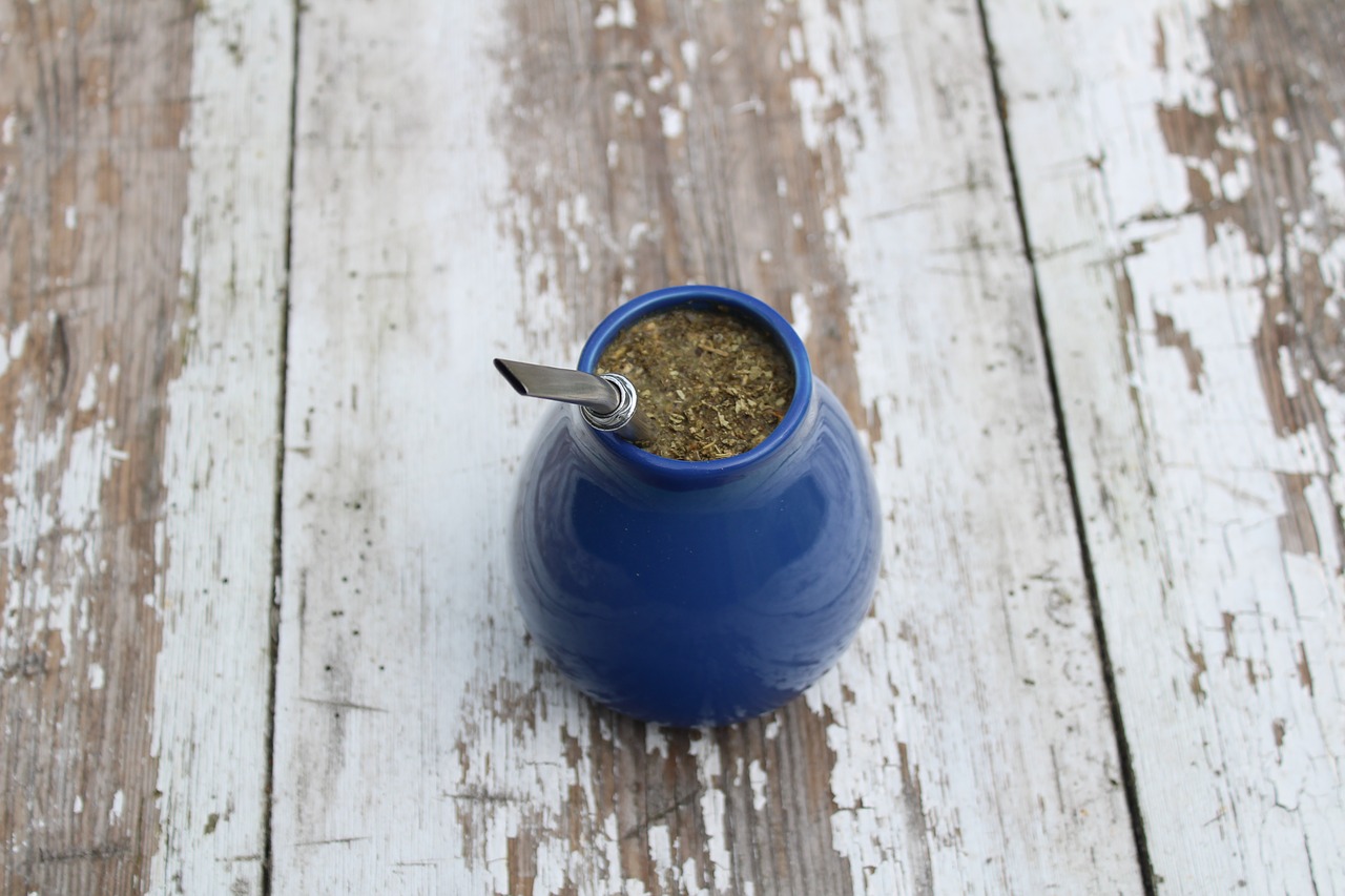 yerba mate matero the bombilla free photo