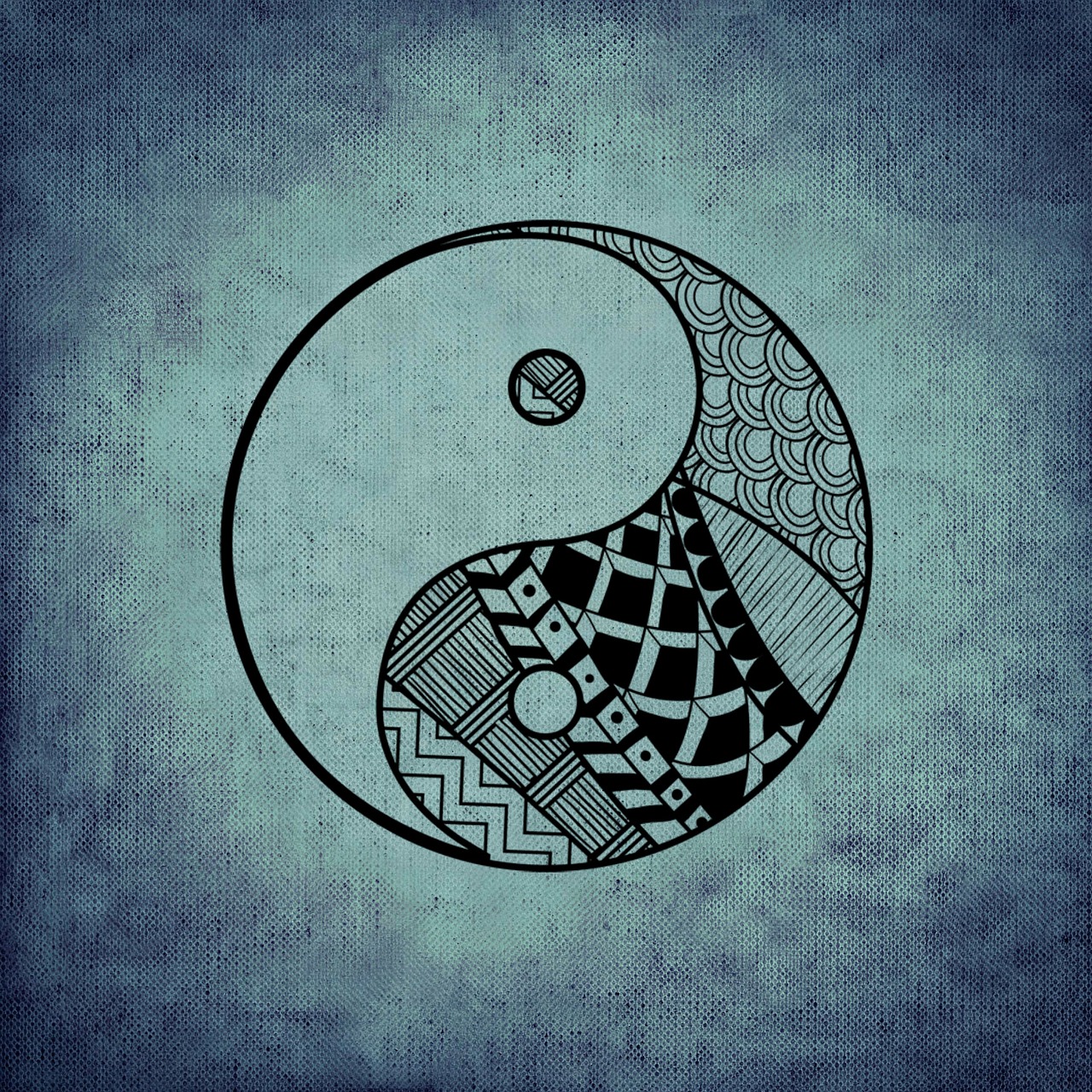 yin and yang counterpart supplement free photo