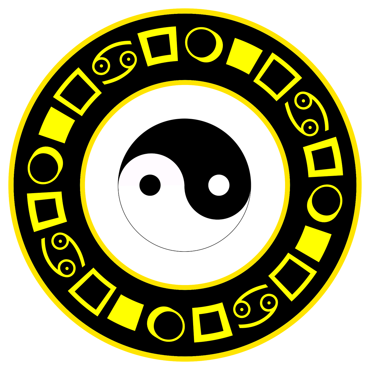 Yin and yang Symbol 3D computer graphics - yin yang png download - 2400 ...