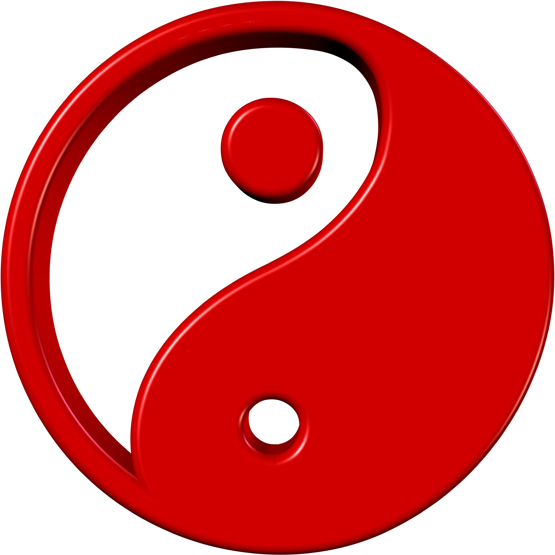yang yin 3d free photo