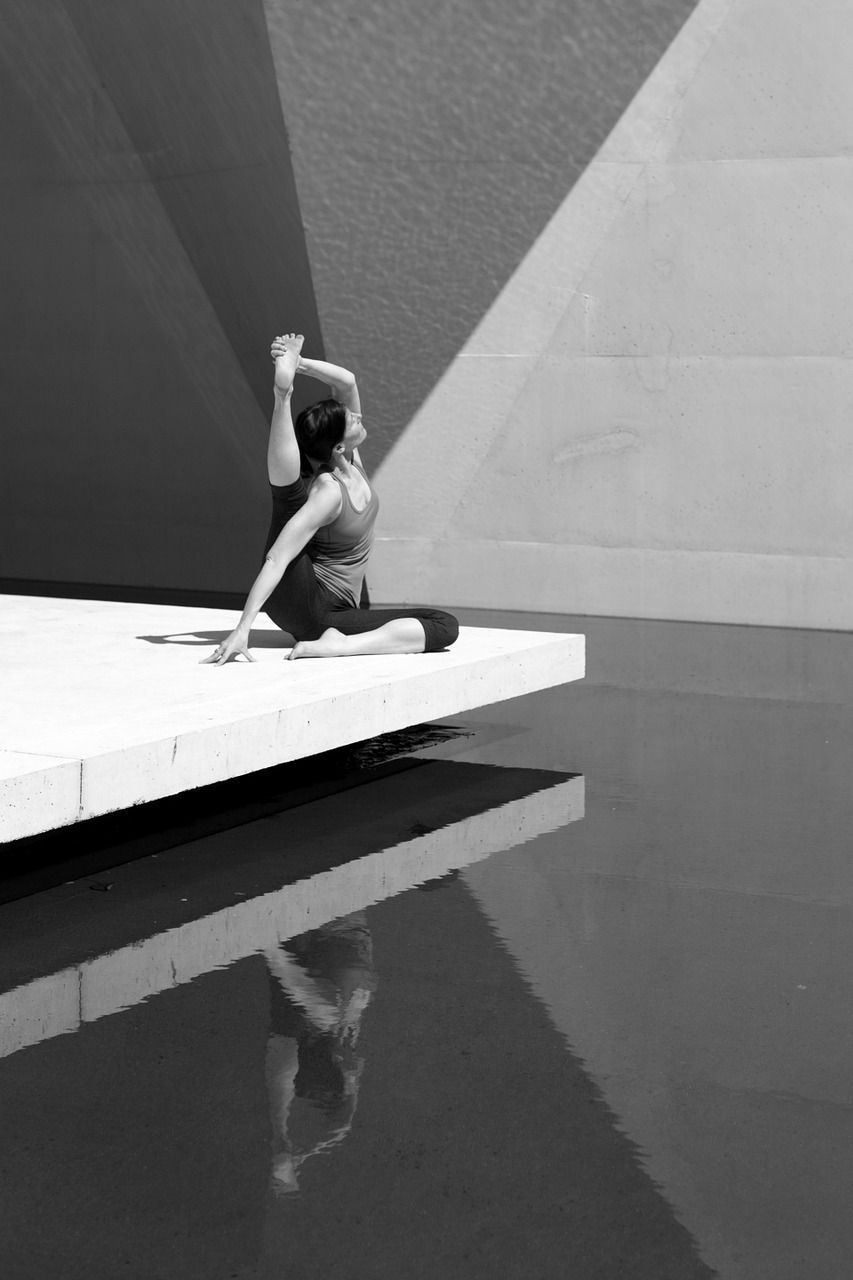 yoga girl woman free photo