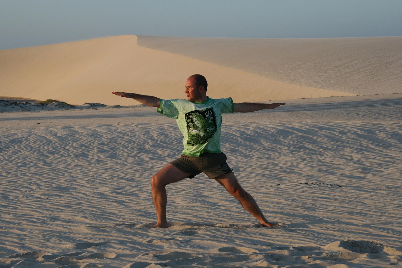 yoga assana jericoacoara free photo