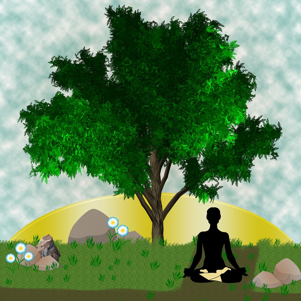 yoga meditation zen free photo