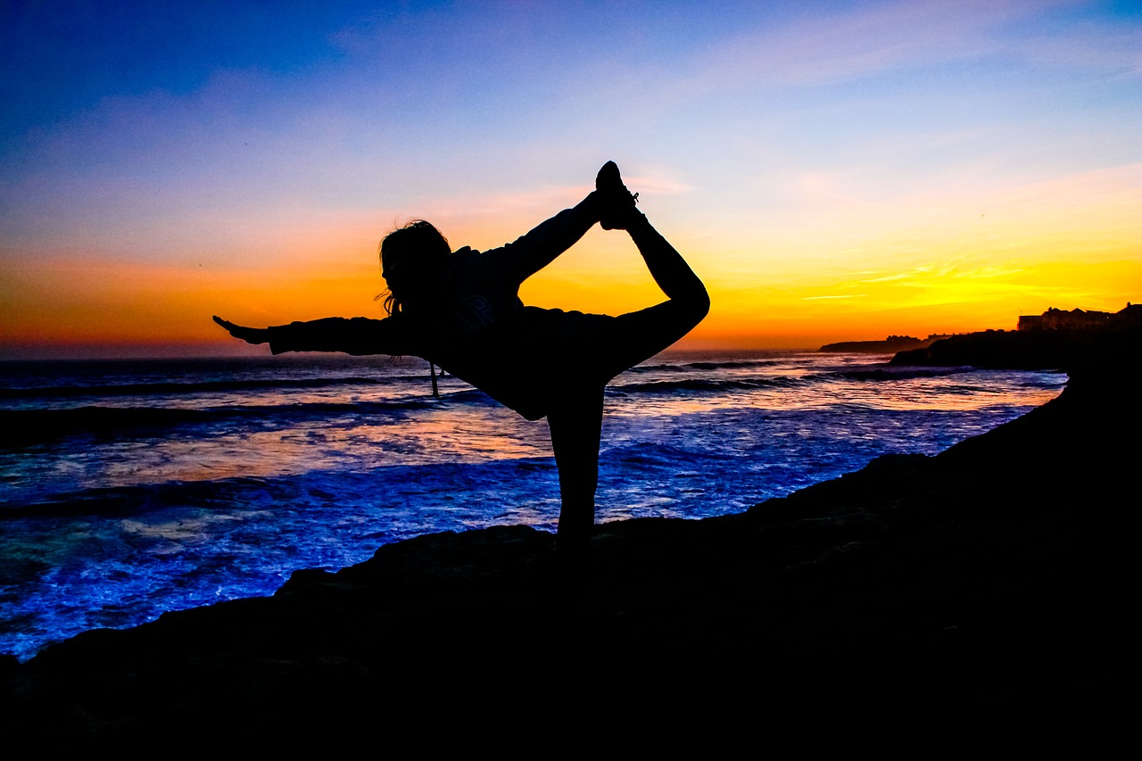 yoga pacific healthy free photo