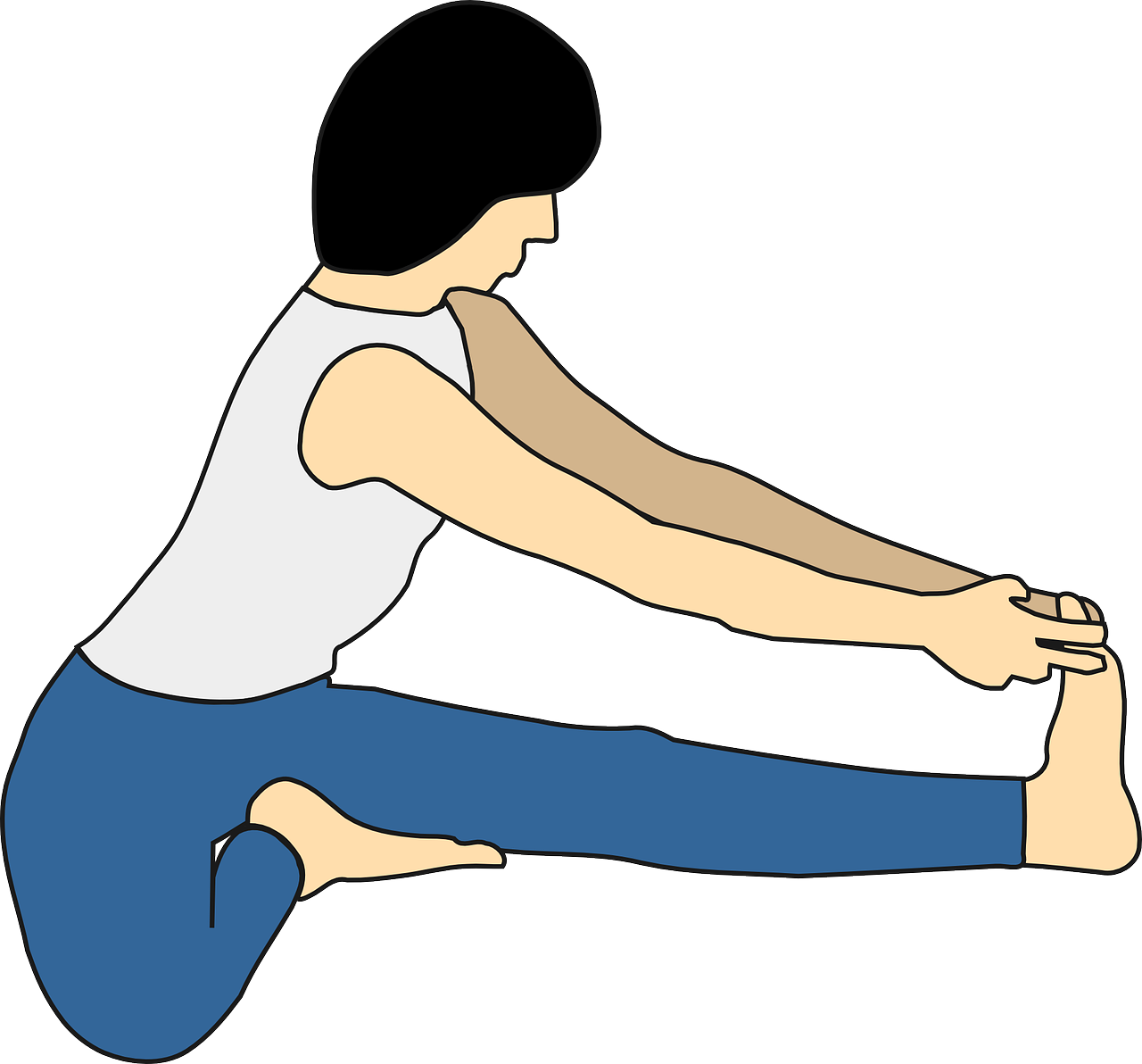 yoga woman exercising free photo