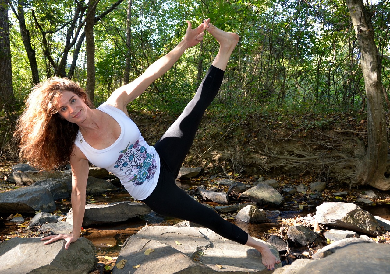 yoga balance pose free photo