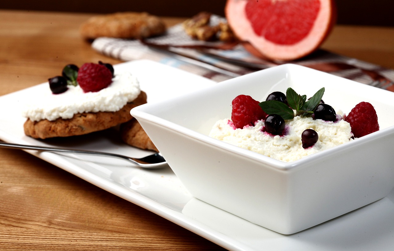 yogurt porridge breakfast free photo
