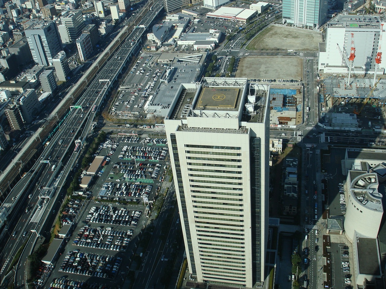 yokohama skyscraper japan free photo