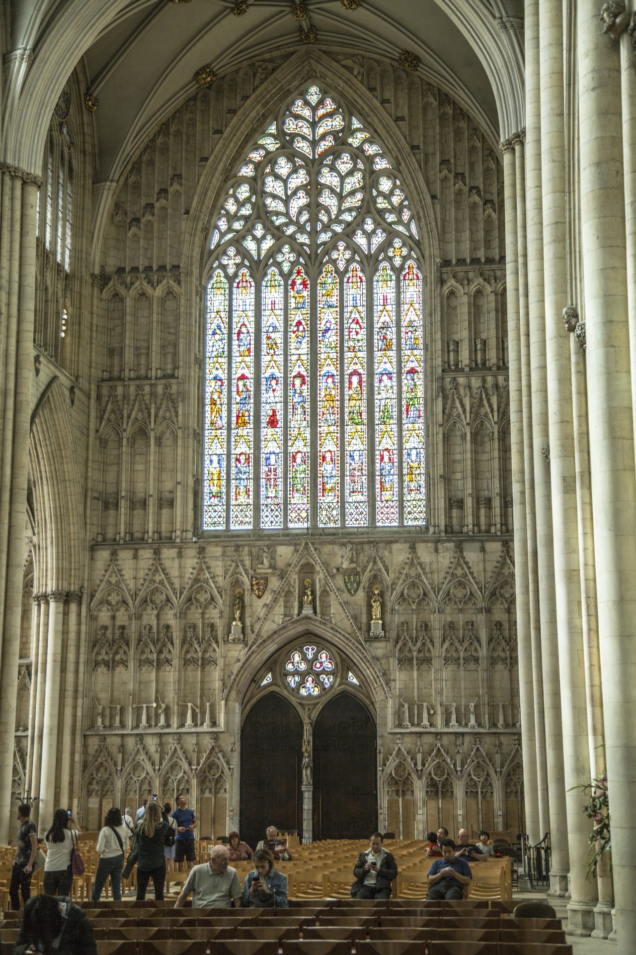 york minster gothic nave interior free photo