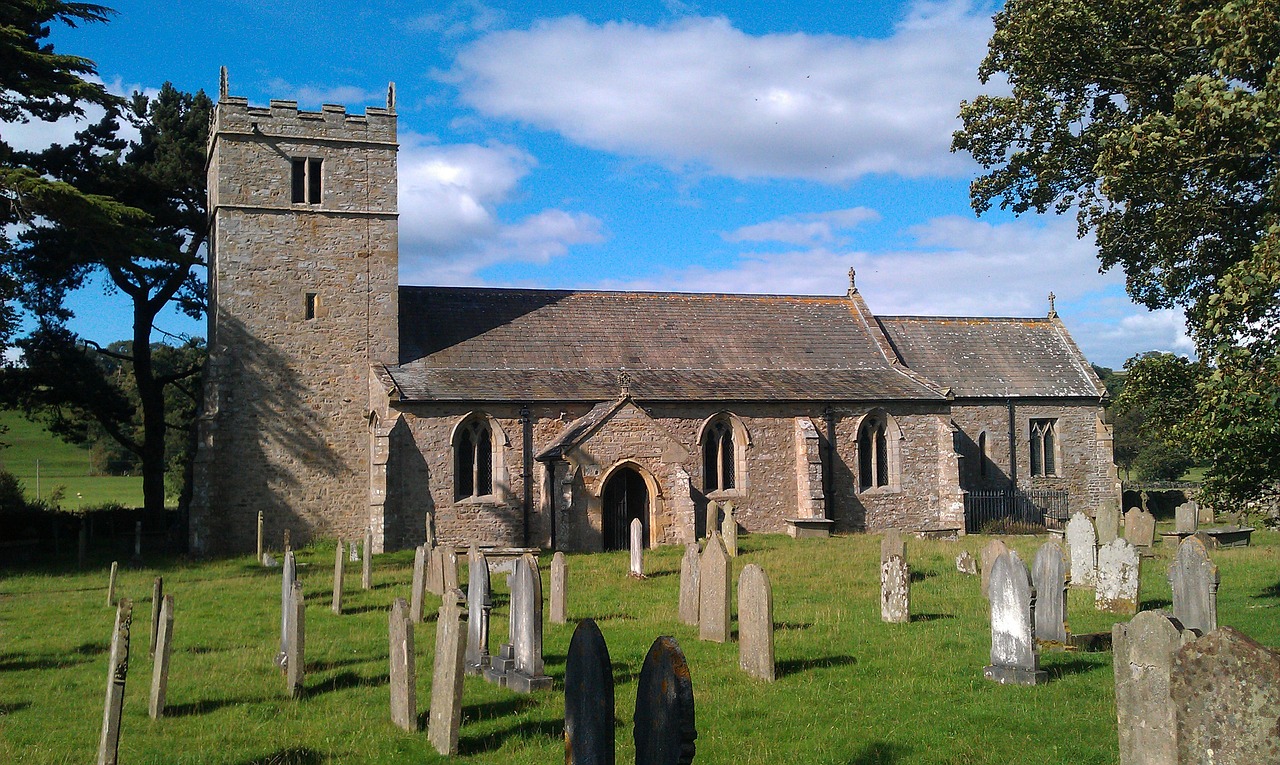 yorkshire village church free photo