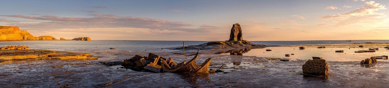 yorkshire  shipwreck  admiral von tromp free photo