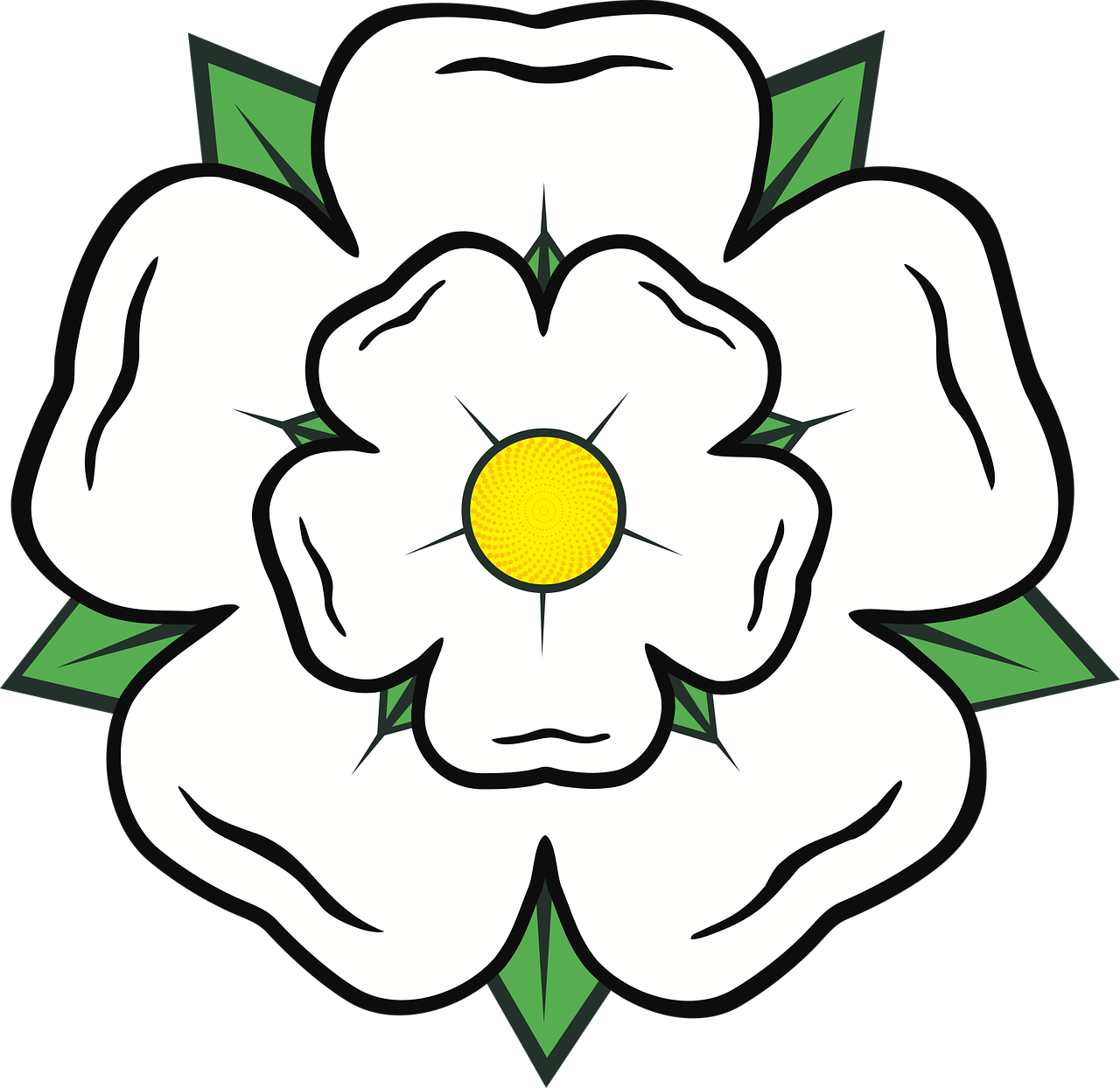 yorkshire rose county england free photo