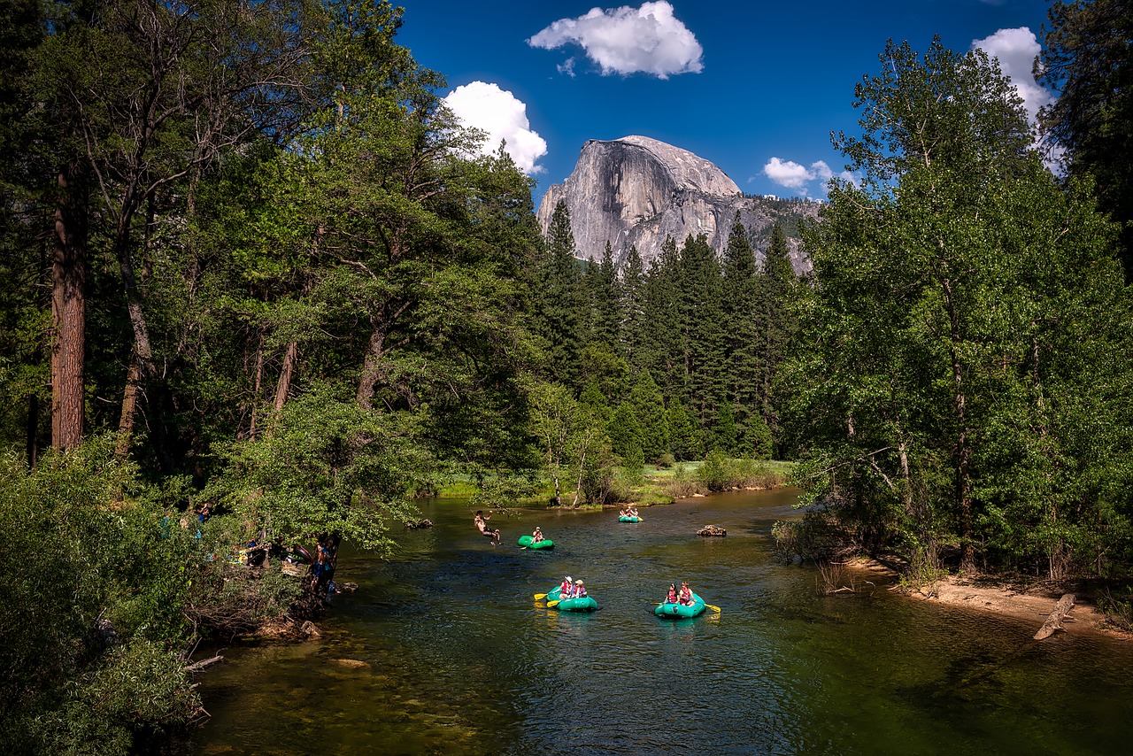 yosemite river water free photo