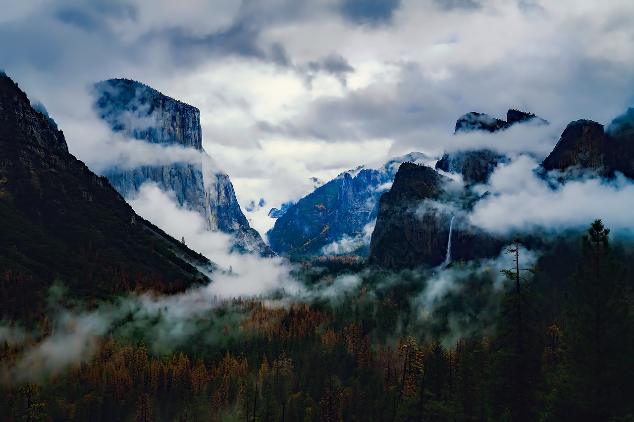 yosemite national park valley free photo