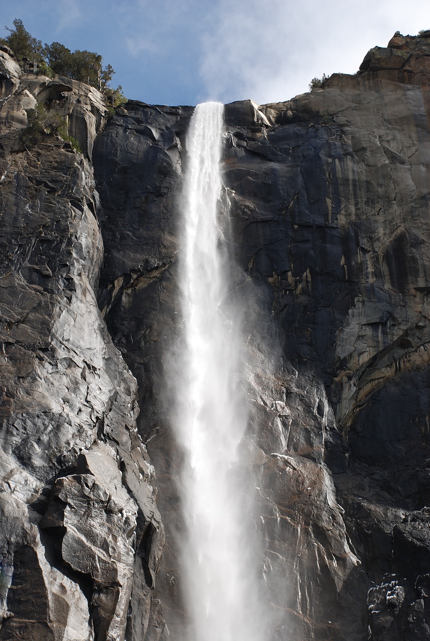 yosemite waterfall national free photo