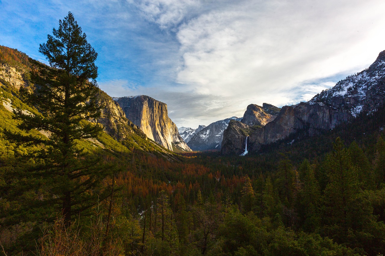 yosemite mountains nature free photo