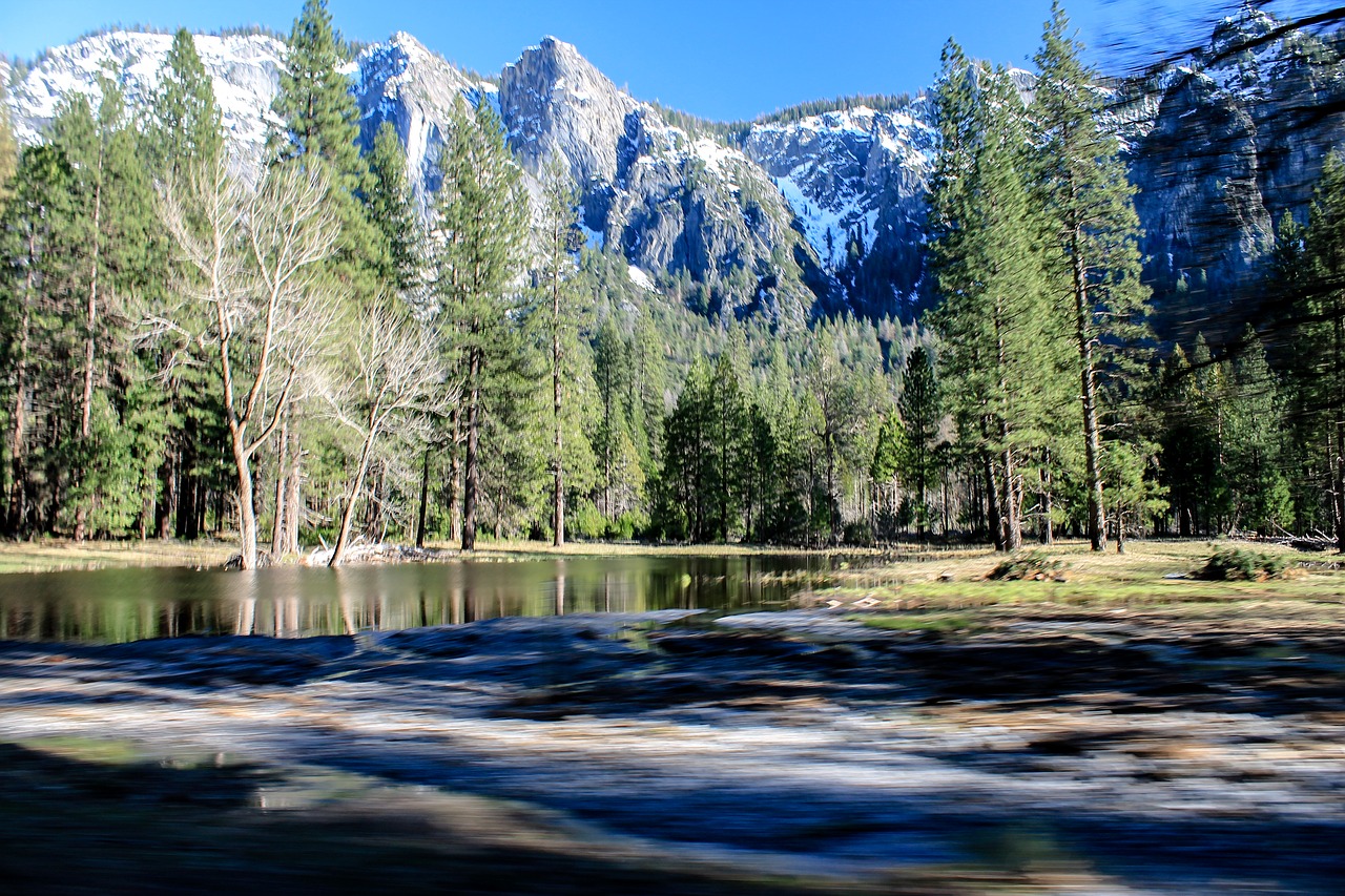 yosemite mountains nature free photo